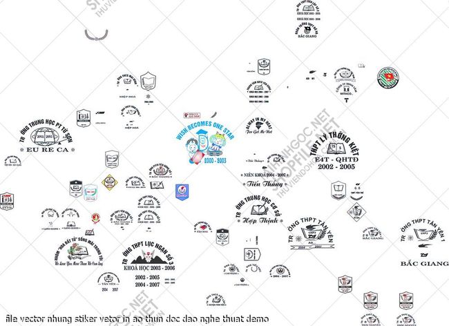 file vector nhung stiker vetor in ao thun doc dao nghe thuat